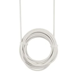 Wandbekleding & Gordijnen-DWS Spiraalveer wit 5 meter