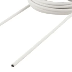 Wandbekleding & Gordijnen-DWS Spiraalveer wit 5 meter