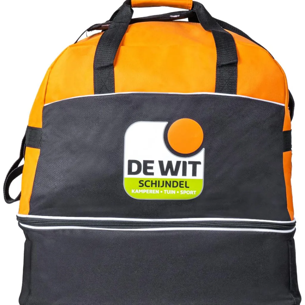 DWS sporttas black orange< Sporttas|Voetbaltas