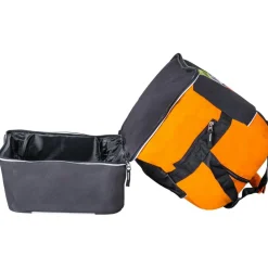 DWS sporttas black orange< Sporttas|Voetbaltas