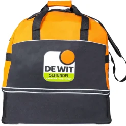 DWS sporttas black orange< Sporttas|Voetbaltas