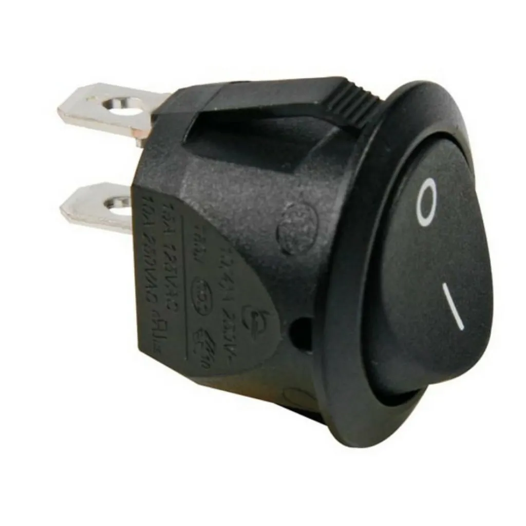 Schakelmateriaal-DWS SPST aan-uit schakelaar rond