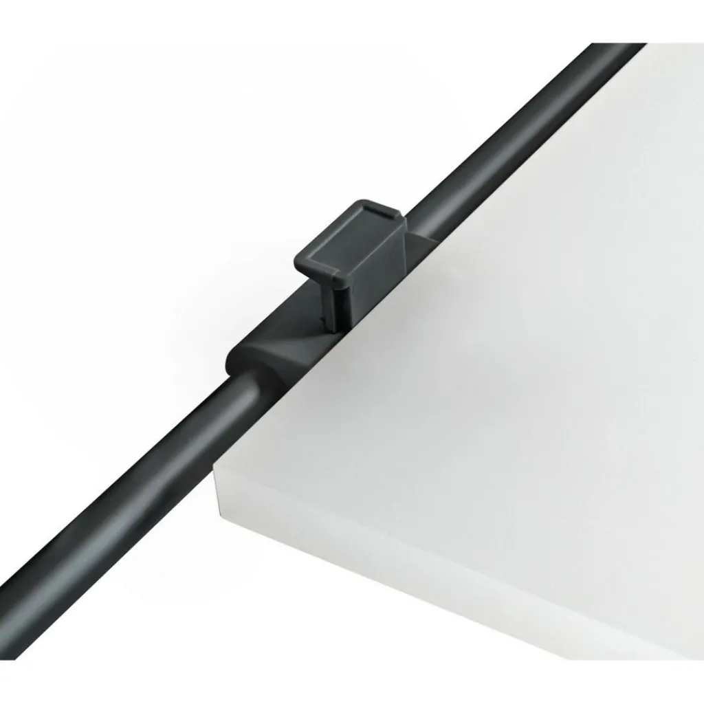 DWS Tafelblad ophangrail zwart< Tafelpoten
