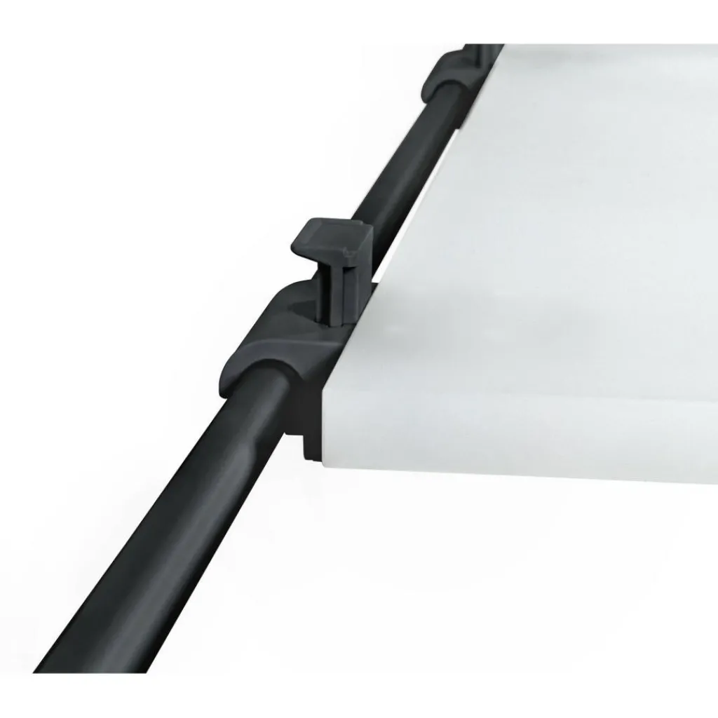 DWS Tafelblad ophangrail zwart< Tafelpoten
