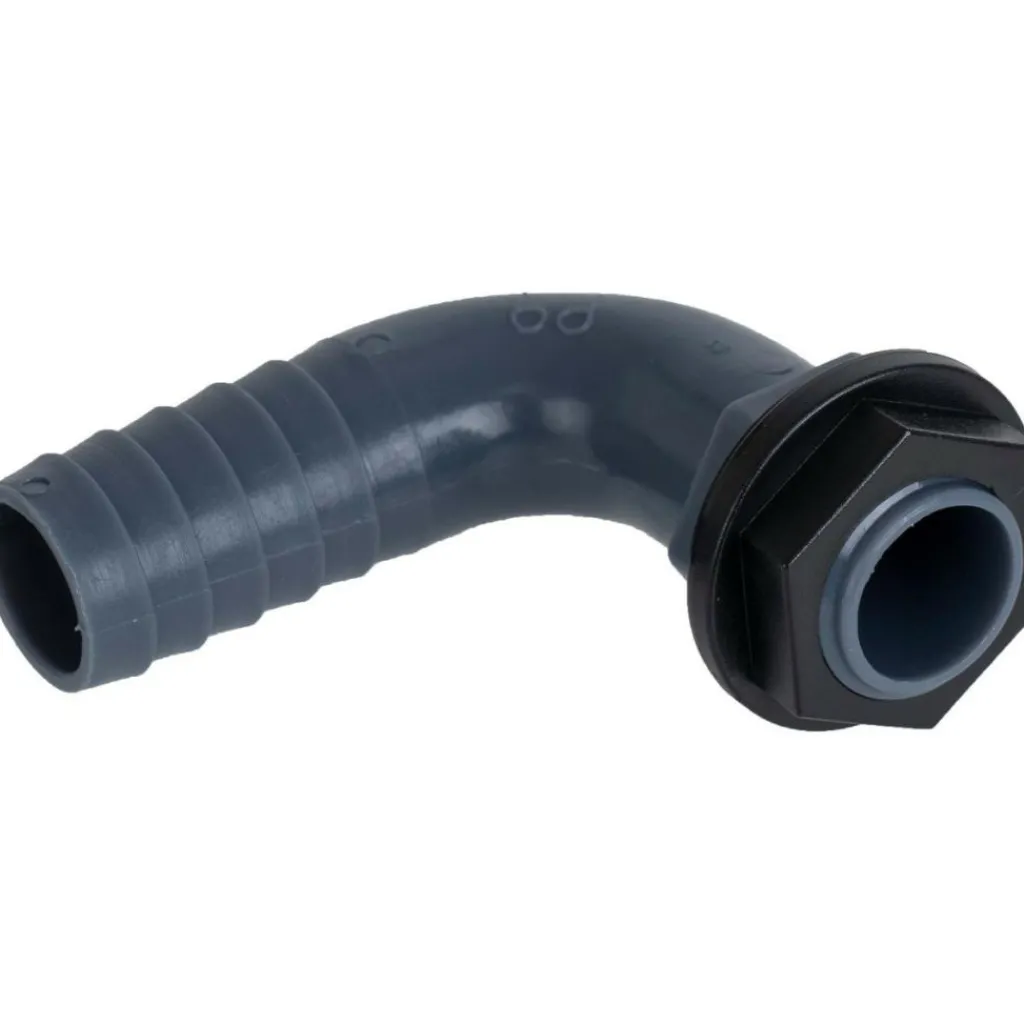 DWS Tankdoorvoer haaks 20 mm 1/2"< Tankdoorvoeren & Afvoerpluggen