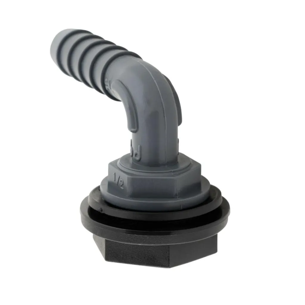 Tankdoorvoeren & Afvoerpluggen-DWS tankdoorvoer haaks 12 mm 1/2"