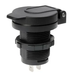 Camping Elektra-DWS USB Dual inbouw wandcontactdoos 12 - 24V