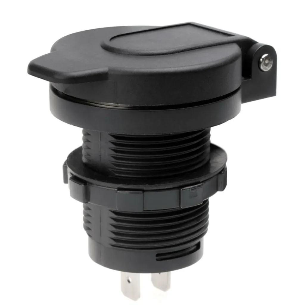 Camping Elektra-DWS USB Dual inbouw wandcontactdoos 12 - 24V