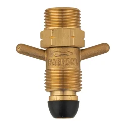 DWS verloopnippel universeel x pol< Gaskoppelstukken