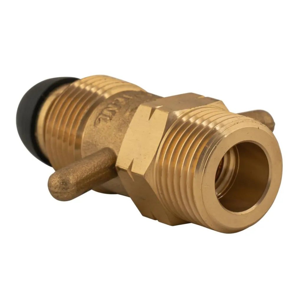 DWS verloopnippel universeel x pol< Gaskoppelstukken