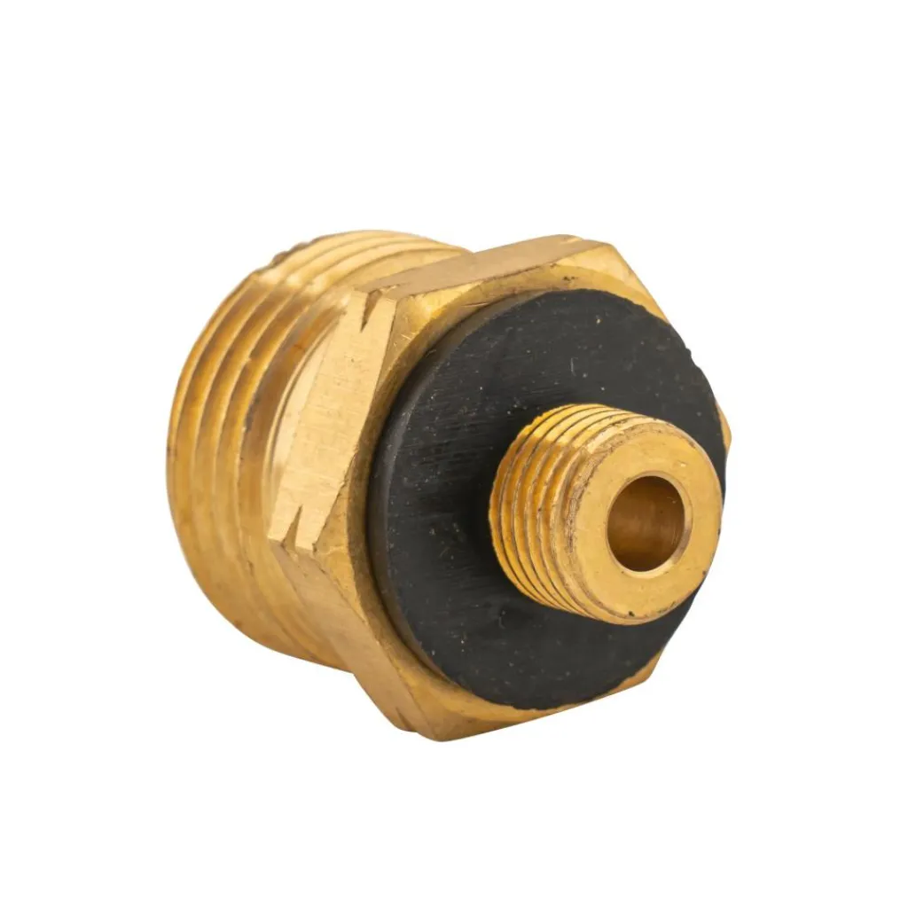 DWS Verloopset europa messing< Gaskoppelstukken