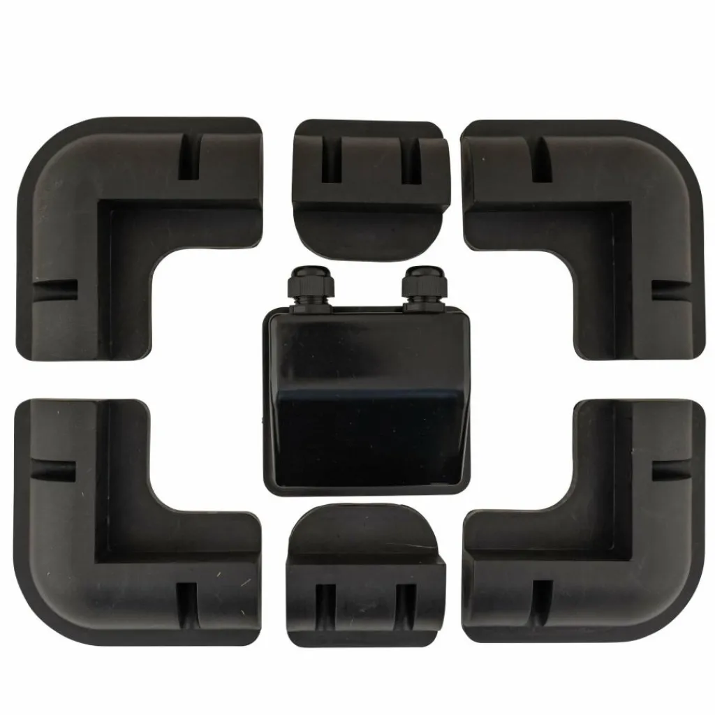 DWS Zonnepaneel montageset 7-delig zwart< Zonnepanelen & Energie