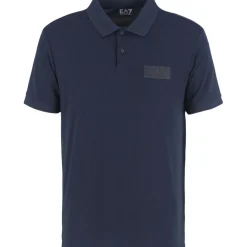 EA7 6DPF04-PJRGZ tennispolo heren blue< Tenniskleding