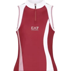 EA7 6DTH57-TJ04Z tennis tanktop dames red< Tenniskleding