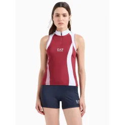EA7 6DTH57-TJ04Z tennis tanktop dames red< Tenniskleding