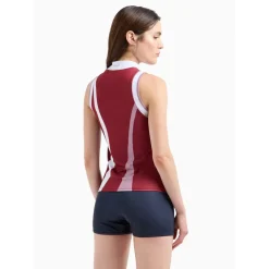 EA7 6DTH57-TJ04Z tennis tanktop dames red< Tenniskleding