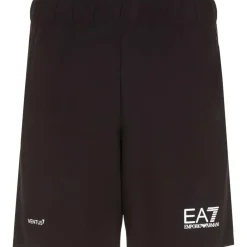 Tenniskleding-EA7 8NPS07-PN6TZ tennisshort heren black