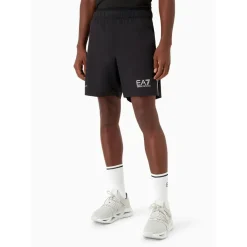 Tenniskleding-EA7 8NPS07-PN6TZ tennisshort heren black