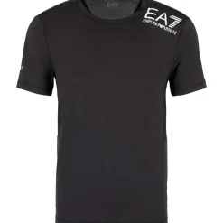 Sportshirt-EA7 8NPT12-PJ3UZ-1200 Dynamic Athlete shirt heren black