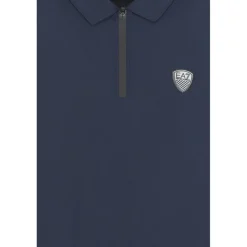 Sportshirt-EA7 Train Premium Shield polo heren blue