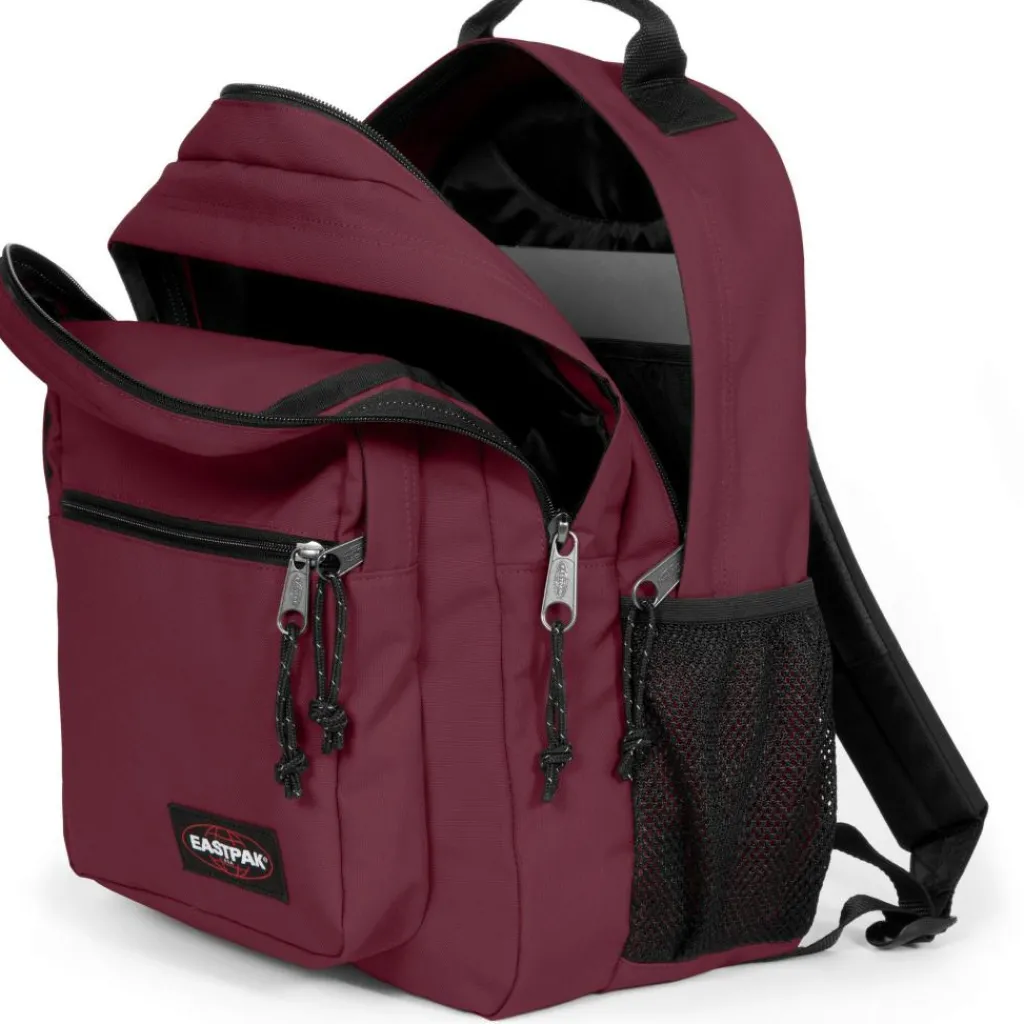 Eastpak Morius 15 inch laptop rugzak 34 liter maroon burgundy< Overige Rugzakken