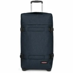 Koffersoorten|Fietsartikelen-Eastpak Transit'R L trolley 79 - 33 cm triple denim