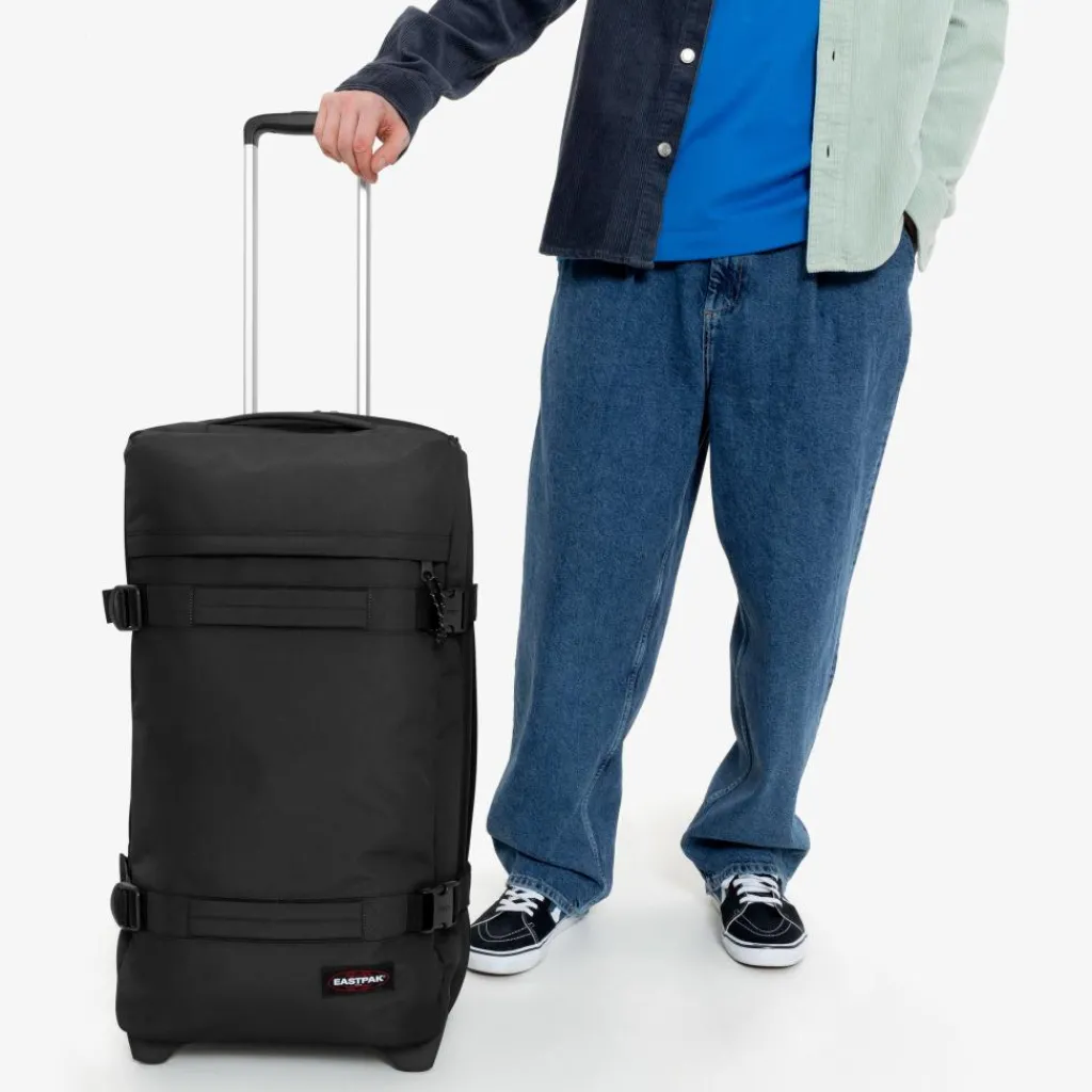 Koffersoorten|Fietsartikelen-Eastpak Transit'r M trolley 67 - 30 cm black