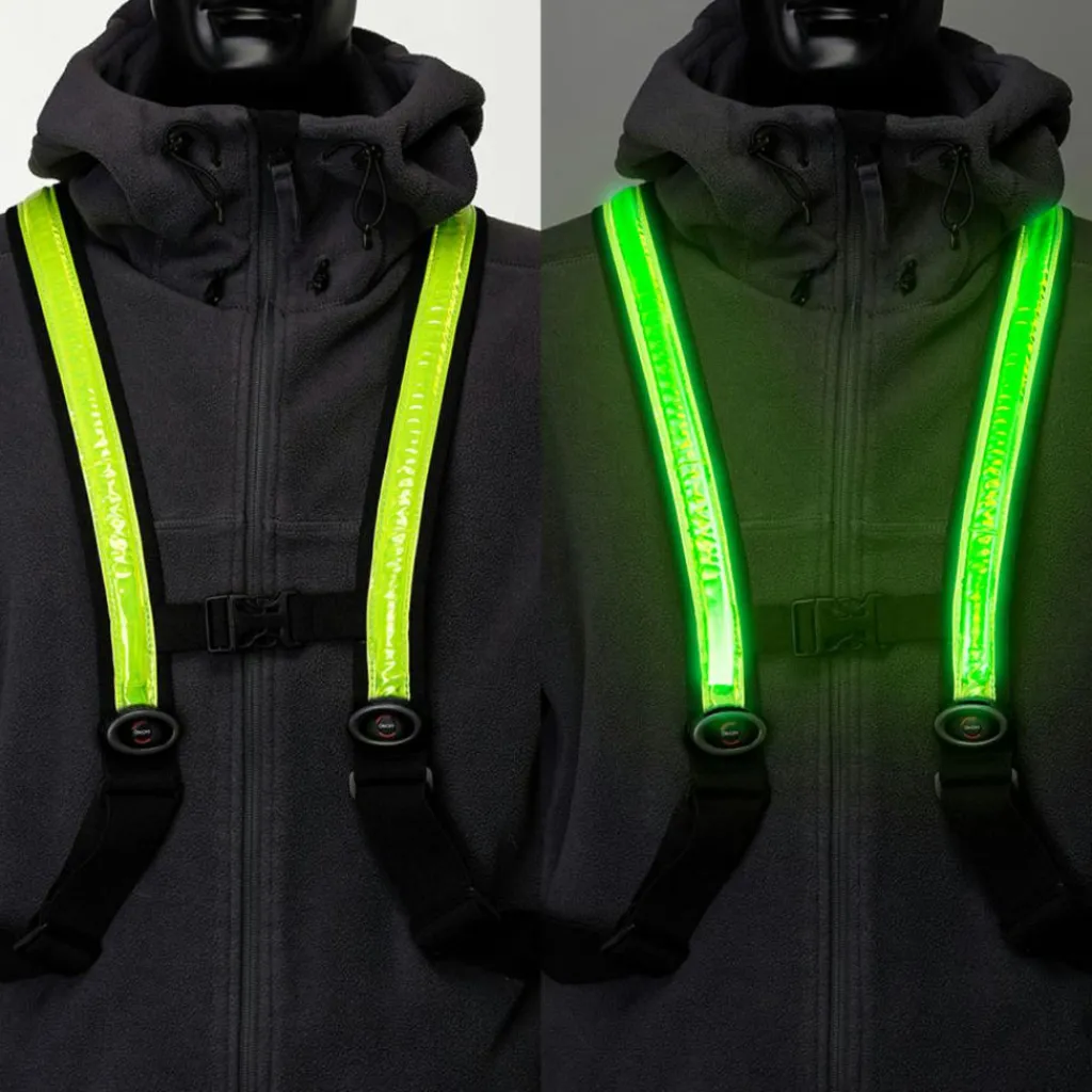 Fietstoebehoren-Easypix StreetGlow Full Spectrum led vest (L/XL)