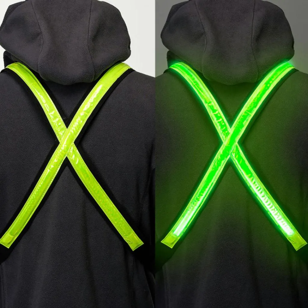 Fietstoebehoren-Easypix StreetGlow Full Spectrum led vest (L/XL)