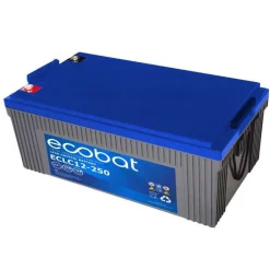 Accu's & Batterijen-Ecobat Deep Cycle 12V-250Ah accu