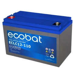 Accu's & Batterijen-Ecobat Deep Cycle 12V-110AH accu