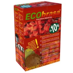 Ecobrasa Kokos briketten 10 kg< Aanmaken