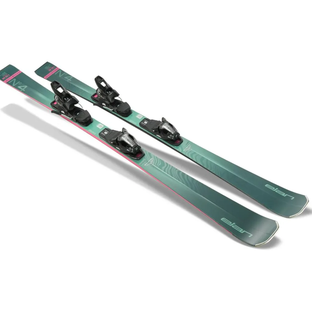 Ski's|Wintersport-Elan Primetime N°4 25 - 26 ski's dames met ELX 11.0 GW Shift binding