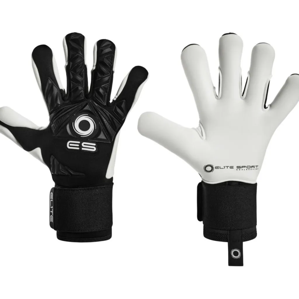 Elite sport Neo Revolution II Combi keepershandschoenen zwart wit< Keepershandschoenen