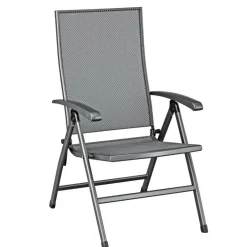 Tuinstoelen-ENGARDEN by Kettler  Siero verstelbare tuinstoel antraciet