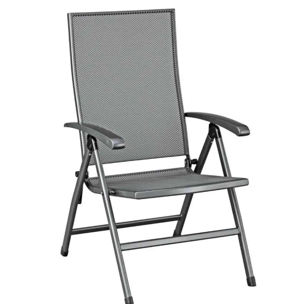 Tuinstoelen-ENGARDEN by Kettler Siero verstelbare tuinstoel antraciet