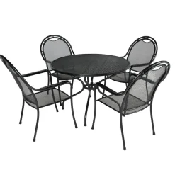 Tuinsets-ENGARDEN by Kettler  Strek 105 Ferrol 4 tuinset antraciet