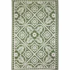 Buitenkleden &Amp; Tenttapijten-Esschert Design  Bladeren buitenkleed 120 x 180 cm green white