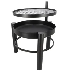 Esschert Design Vuurschaal S met bbq rooster< Vuurschalen