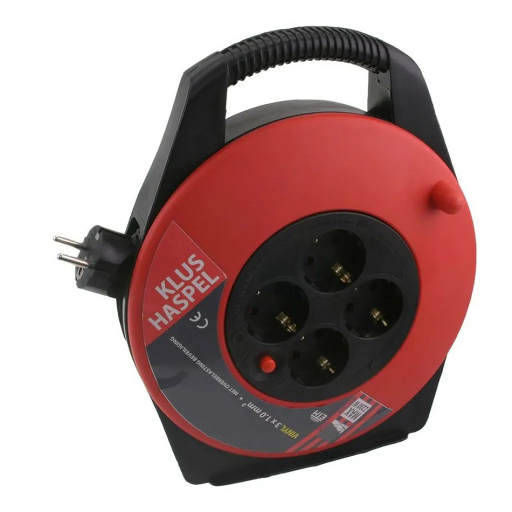 ETM Klus kabelhaspel 20 meter< Camping Elektra