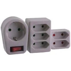 Exin Stekkerverdeelset< Camping Elektra