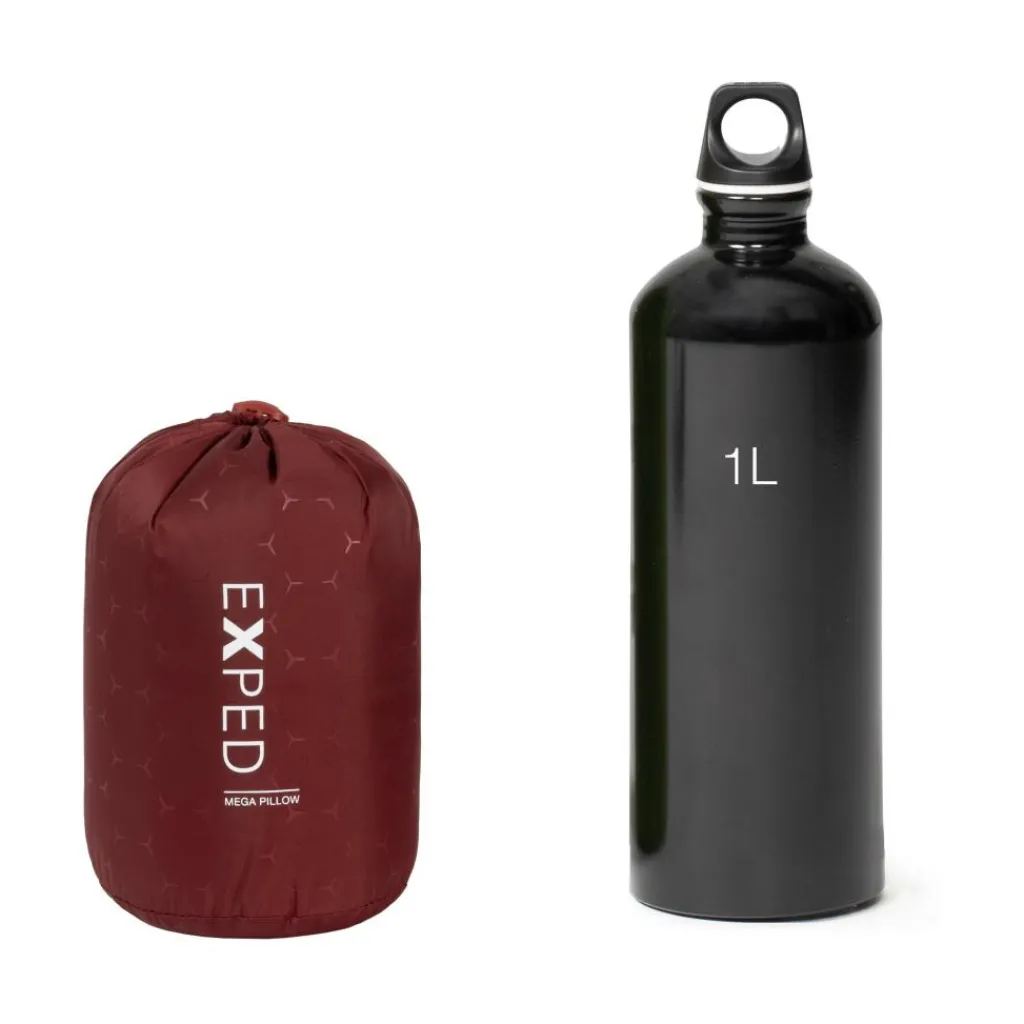 Reiskussens-Exped Mega reiskussen burgundy red