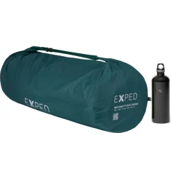 Slaapmatten-Exped MegaMat Duo Queen self-inflating slaapmat cypress green