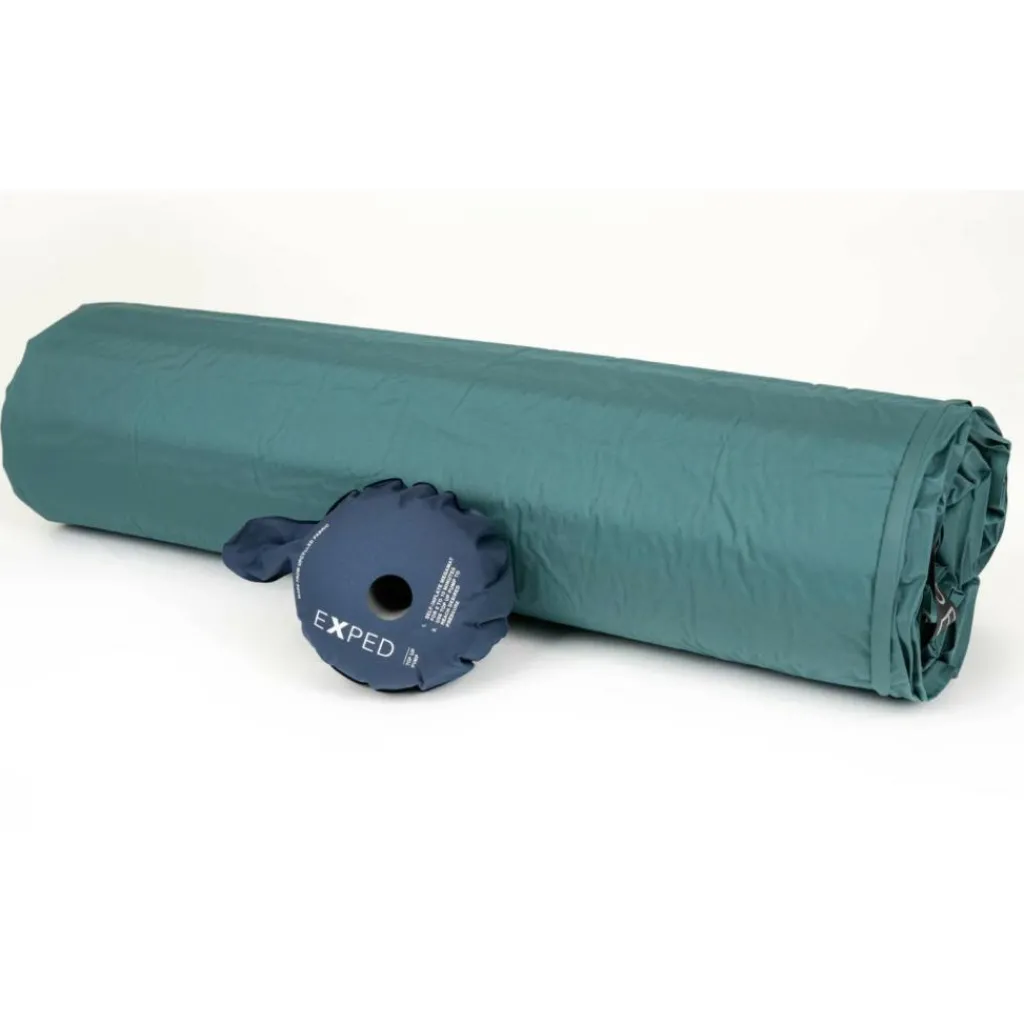 Exped MegaMat LW self-inflating slaapmat cypress green< Slaapmatten