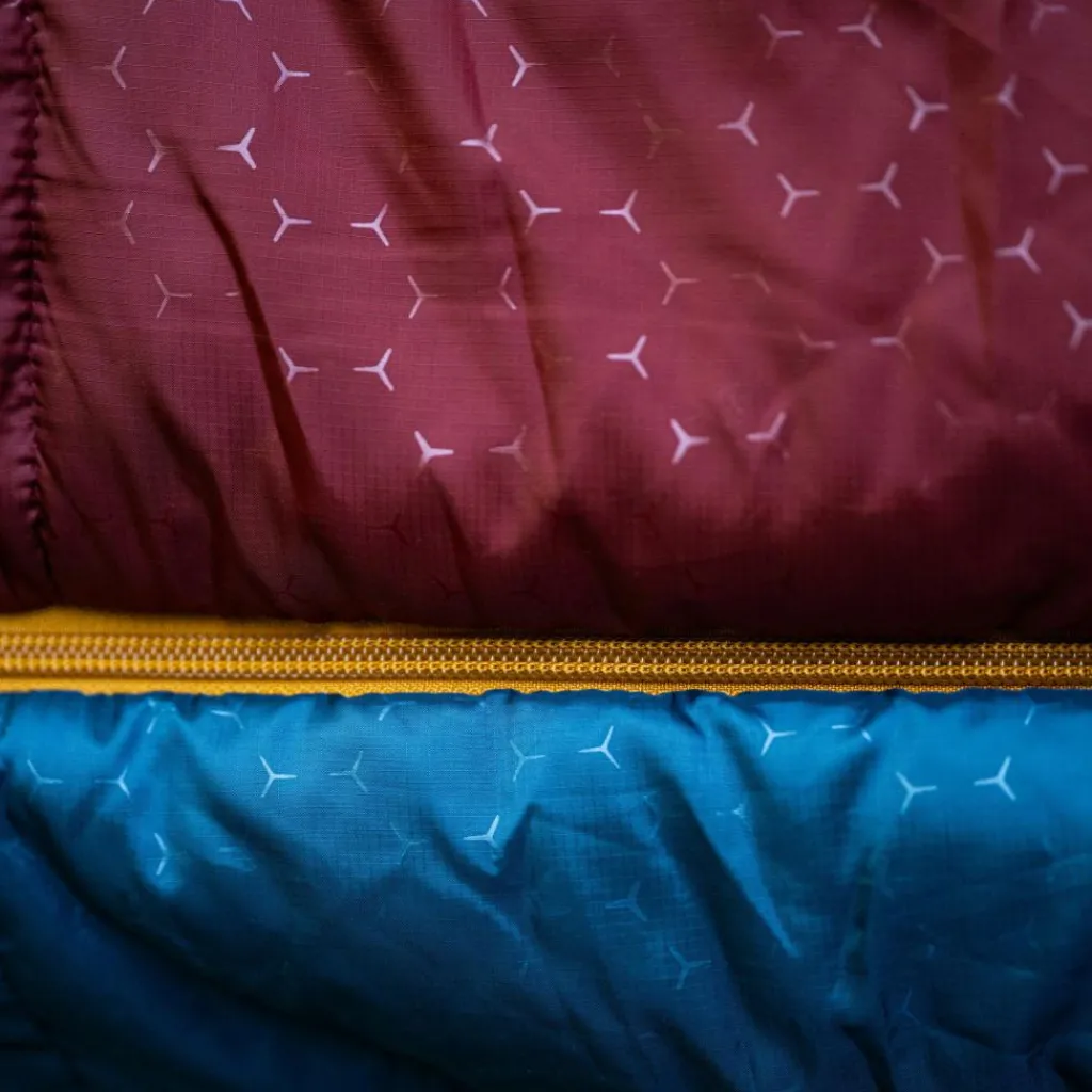 Exped Megasleep Duo 2-persoons slaapzak burgundy ocean< Slaapzakken