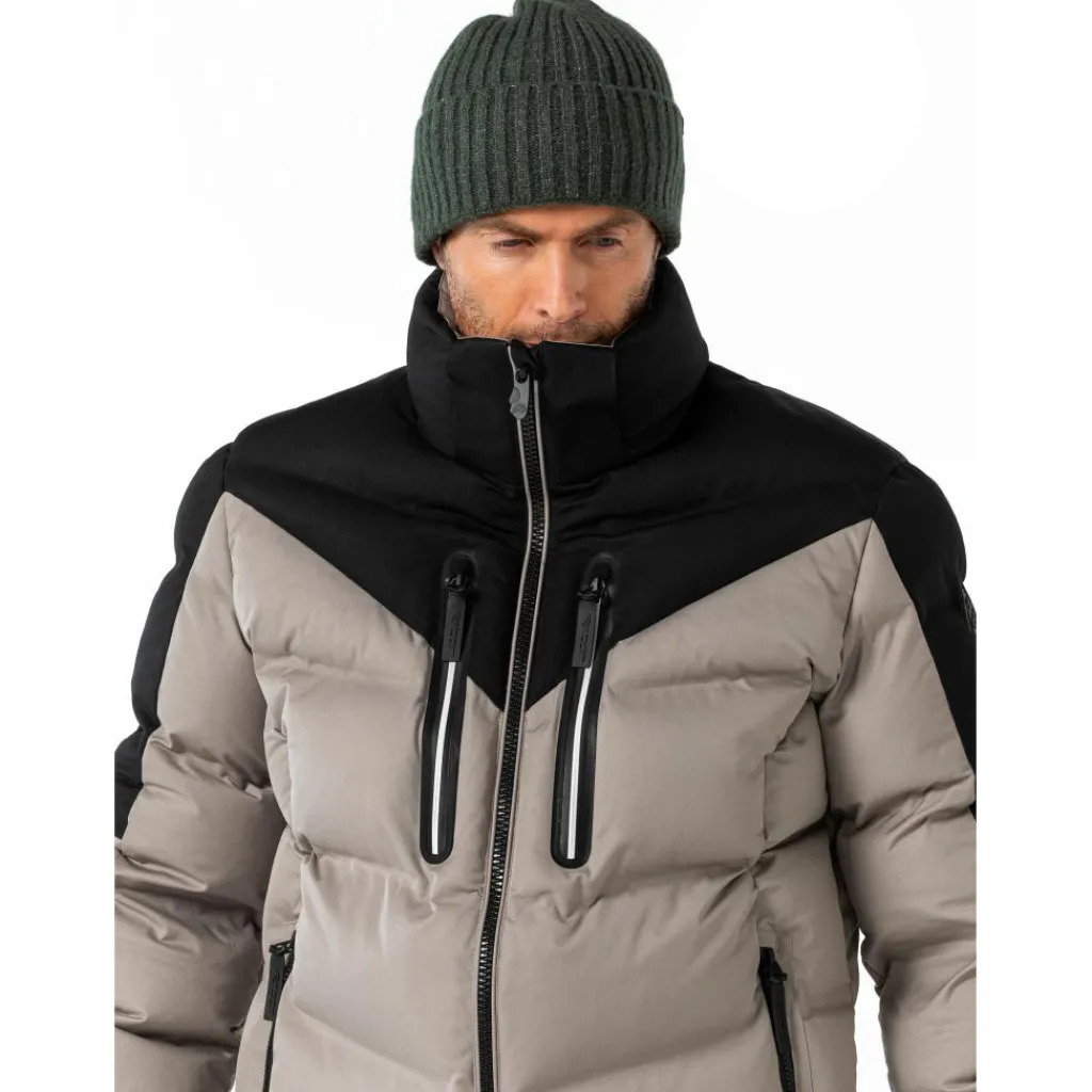 Ski Jassen|Wintersport-Falcon Alessandro winterjas heren sandstone