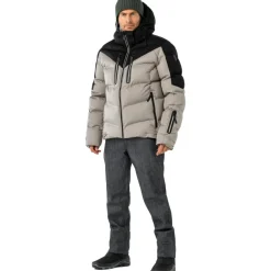 Ski Jassen|Wintersport-Falcon Alessandro winterjas heren sandstone