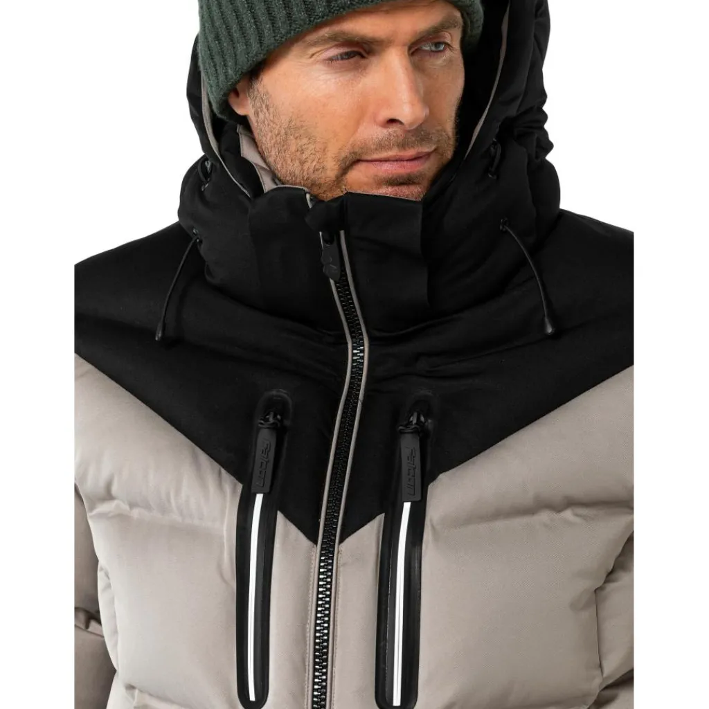 Ski Jassen|Wintersport-Falcon Alessandro winterjas heren sandstone