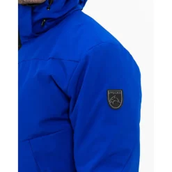 Ski Jassen|Wintersport-Falcon Boris softshell winterjas heren astral blue