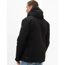 Falcon Boris softshell winterjas heren black< Ski Jassen|Wintersport